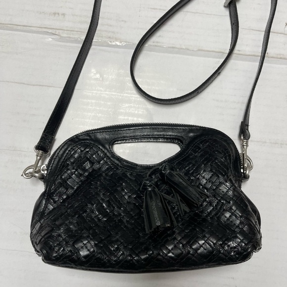 Patricia Nash Handbags - Patricia Nash small Sora 3 way Bag. Woven leather in perfect condition